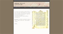 Desktop Screenshot of emanueltov.info